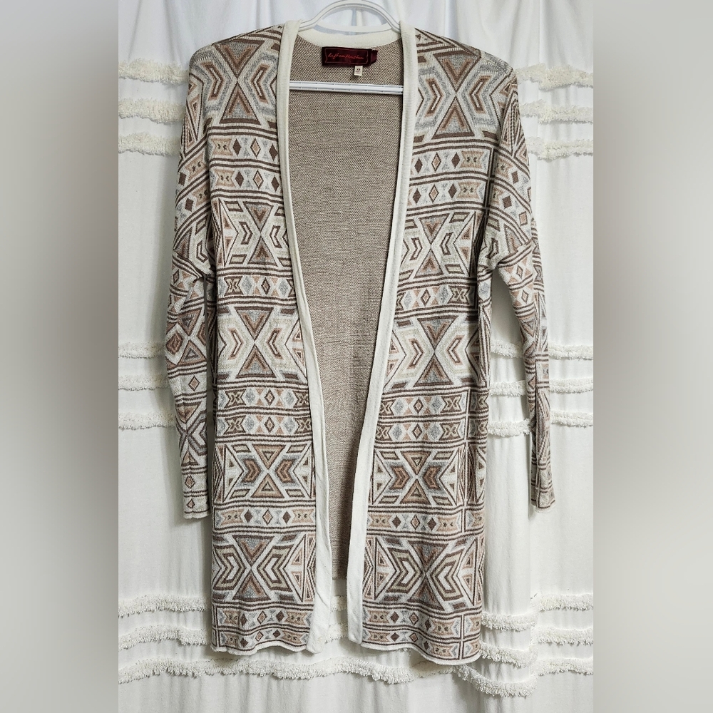Anthropologie Left On Houston. Aztec Cardigan